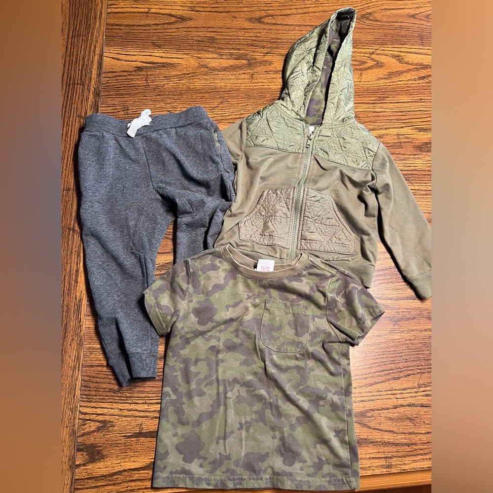 Tommy Bahama boys 3 piece matching outfit set 2T B1G1 50% off